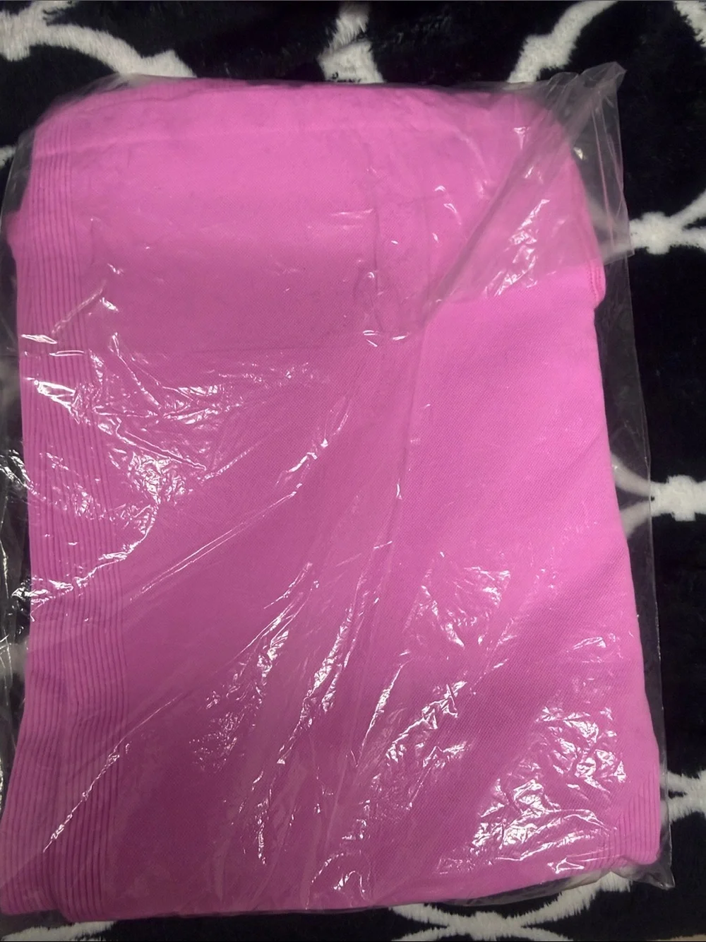 PINK Victoria's Secret Hot Pink Biker Romper - Picture 5 of 6